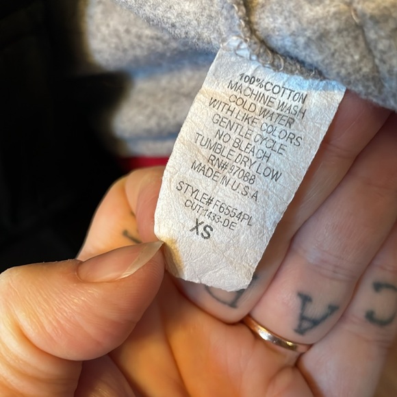 Vintage cropped Scotty dog hoodie - Delia’s - xs - Picture 6 of 8